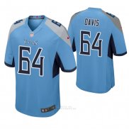 Camiseta NFL Game Hombre Tennessee Titans Nate Davis Azul