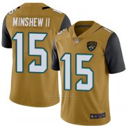 Camiseta NFL Game Jacksonville Jaguars 15 Gardner Minshew II Oro