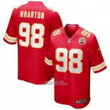 Camiseta NFL Game Kansas City Chiefs Tershawn Wharton Rojo