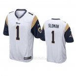 Camiseta NFL Game Los Angeles Rams Sam Sloman Blanco