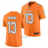 Camiseta NFL Game Miami Dolphins Dan Marino 13 Color Rush Naranja