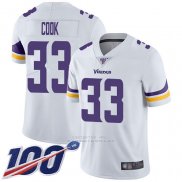 Camiseta NFL Game Minnesota Vikings 33 Dalvin Cook Blanco