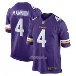 Camiseta NFL Game Minnesota Vikings Sean Mannion Violeta
