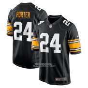 Camiseta NFL Game Pittsburgh Steelers Joey Porter Jr. Alterno Negro