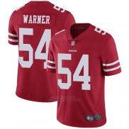 Camiseta NFL Game San Francisco 49ers 54 Fred Warner Rojo