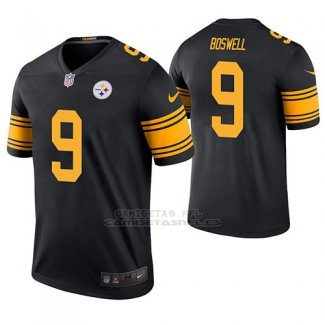 Camiseta NFL Legend Hombre Pittsburgh Steelers Chris Boswell Negro Color Rush