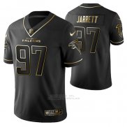 Camiseta NFL Limited Atlanta Falcons Grady Jarrett Golden Edition Negro