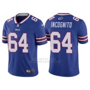 Camiseta NFL Limited Hombre Buffalo Bills Richie Incognito Azul Vapor Untouchable Player