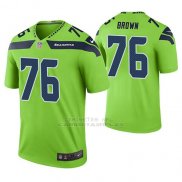 Camiseta NFL Limited Hombre Seattle Seahawks Duane Marron Verde Color Rush