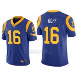 Camiseta NFL Limited Hombre St Louis Rams Jarojo Goff Azul Vapor Untouchable