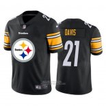 Camiseta NFL Limited Pittsburgh Steelers Davis Big Logo Negro