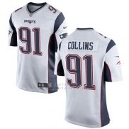 Camiseta New England Patriots Collins Blanco Nike Game NFL Hombre