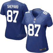 Camiseta New York Giants Shepard Azul Nike Game NFL Mujer