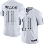 Camiseta Oakland Raiders Janikowski Blanco Nike Legend NFL Hombre
