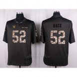 Camiseta Oakland Raiders Mack Apagado Gris Nike Anthracite Salute To Service NFL Hombre