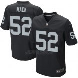 Camiseta Oakland Raiders Mack Negro Nike Elite NFL Hombre