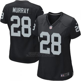 Camiseta Philadelphia Eagles Murray Negro Nike Game NFL Mujer