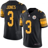 Camiseta Pittsburgh Steelers Jones Negro Nike Legend NFL Hombre