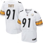 Camiseta Pittsburgh Steelers Tuitt Blanco Nike Elite NFL Hombre