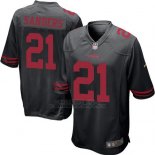 Camiseta San Francisco 49ers Sanders Negro Nike Game NFL Hombre