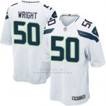 Camiseta Seattle Seahawks Wright Blanco Nike Game NFL Nino