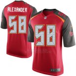 Camiseta Tampa Bay Buccaneers Alexander Rojo Nike Game NFL Hombre
