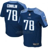 Camiseta Tennessee Titans Conklin Profundo Azul Nike Elite NFL Hombre