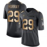 Camiseta Tennessee Titans Murray Negro 2016 Nike Gold Anthracite Salute To Service NFL Hombre