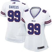 Camiseta Buffalo Bills Dareus Blanco Nike Game NFL Mujer