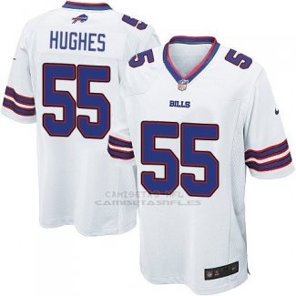 Camiseta Buffalo Bills Hughes Blanco Nike Game NFL Nino