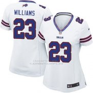Camiseta Buffalo Bills Williams Blanco Nike Game NFL Mujer
