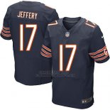 Camiseta Chicago Bears Jeffery Profundo Azul Nike Elite NFL Hombre