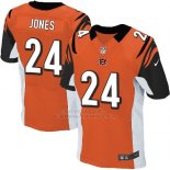 Camiseta Cincinnati Bengals Jones Naranja Nike Elite NFL Hombre
