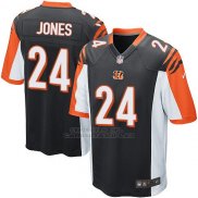 Camiseta Cincinnati Bengals Jones Negro Nike Game NFL Nino