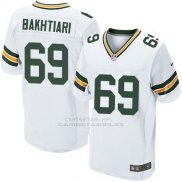 Camiseta Green Bay Packers Bakhtiari Blanco Nike Elite NFL Hombre