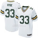Camiseta Green Bay Packers Hyde Blanco Nike Elite NFL Hombre