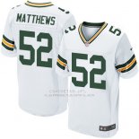 Camiseta Green Bay Packers Matthews Blanco Nike Elite NFL Hombre