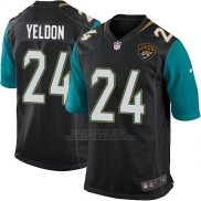 Camiseta Jacksonville Jaguars Yeldon Negro Nike Game NFL Hombre