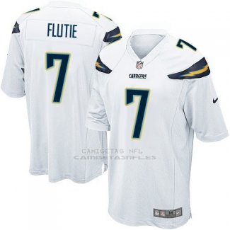 Camiseta Los Angeles Chargers Flutie Blanco Nike Game NFL Hombre