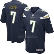 Camiseta Los Angeles Chargers Flutie Negro Nike Game NFL Hombre