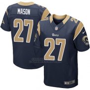 Camiseta Los Angeles Rams Mason Profundo Azul Nike Elite NFL Hombre