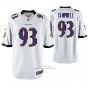 Camiseta NFL Game Baltimore Ravens Calais Campbell Blanco