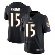 Camiseta NFL Game Baltimore Ravens Marquise Brown Alternate Negro
