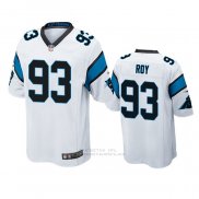 Camiseta NFL Game Carolina Panthers Bravvion Roy Blanco