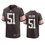 Camiseta NFL Game Cleveland Browns Mack Wilson 2020 Marron