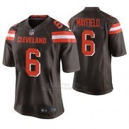 Camiseta NFL Game Hombre Cleveland Browns Baker Mayfield Marron