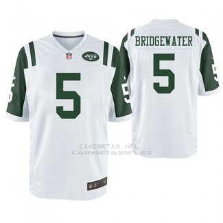 Camiseta NFL Game Hombre New York Jets Teddy Bridgewater Blanco