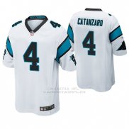 Camiseta NFL Game Hombre Panthers Chandler Catanzaro Blanco