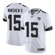Camiseta NFL Game Jacksonville Jaguars 15 Gardner Minshew II Blanco
