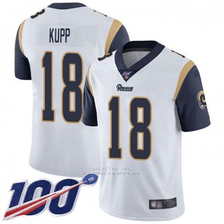 Camiseta NFL Game Los Angeles Rams 18 Cooper Kupp Blanco